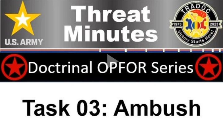 OPFOR Ambush - ThreatMinutes