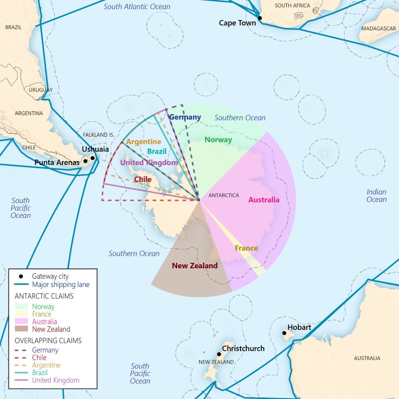 Southern Ocean Stereographic